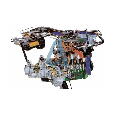 Astra Scientific Working Model of MPFI Petrol Engine