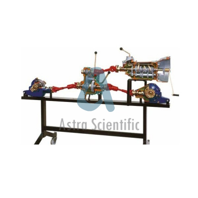 Astra Scientific Working Model of Vehicle Transmission Assembly With 5 Speed Manual Gearbox