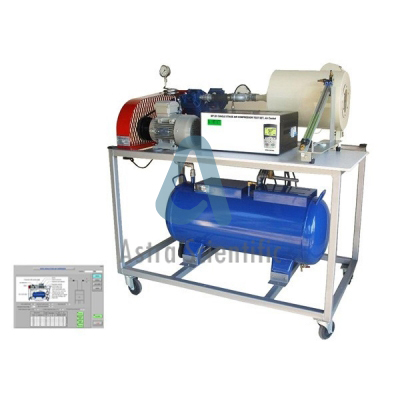 Astra Scientific Single Stage Air Compressor Setup with data Acquisition