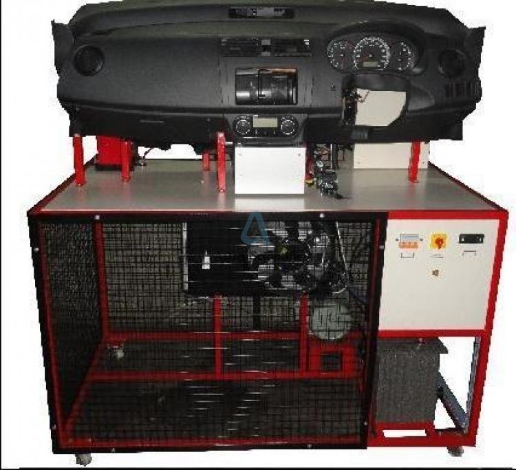 Automotive Air Conditioner Demonstration Unit Trainer With Dashboard System