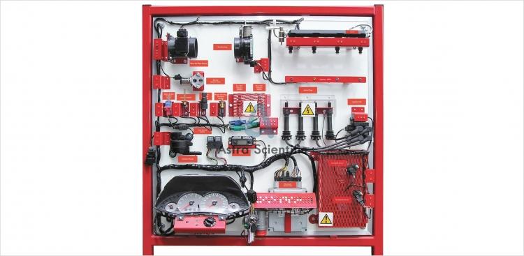 Electronic Controlled Fuel Injection Demonstration Kit