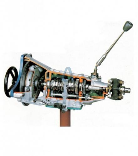 Gearbox With Clutch System Model & Steering Gear Trainer