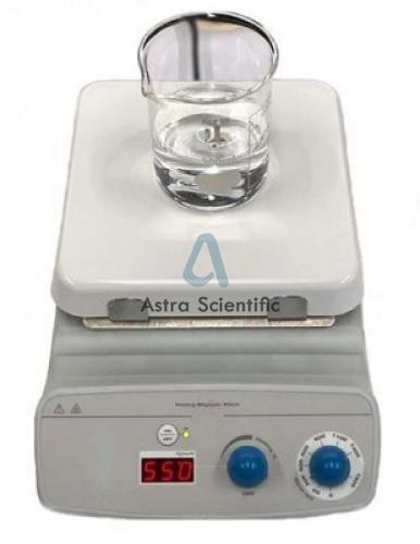 Magnetic Stirrer with Heating and Ceramic Heating Plate