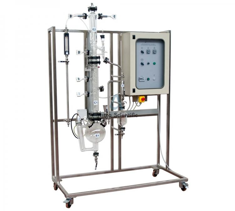 Manual Batch Distillation Pilot Plant