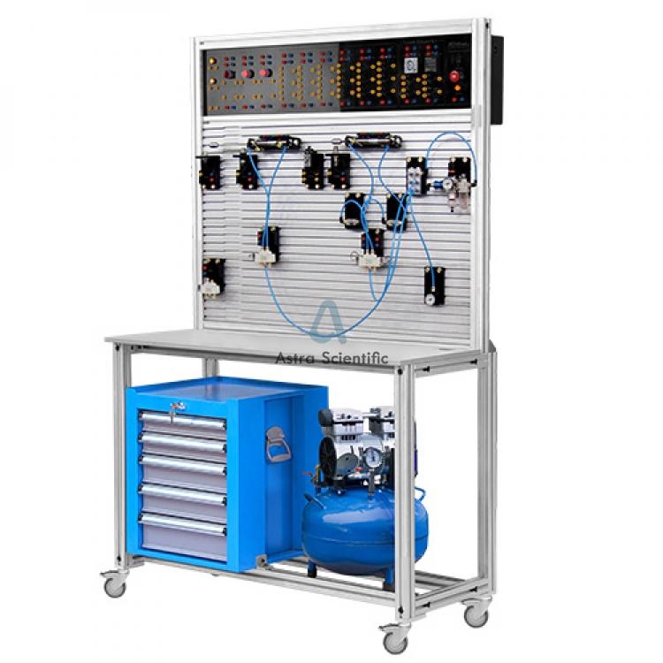 Training System - Pneumatics, Electro-Pneumatics and PLC